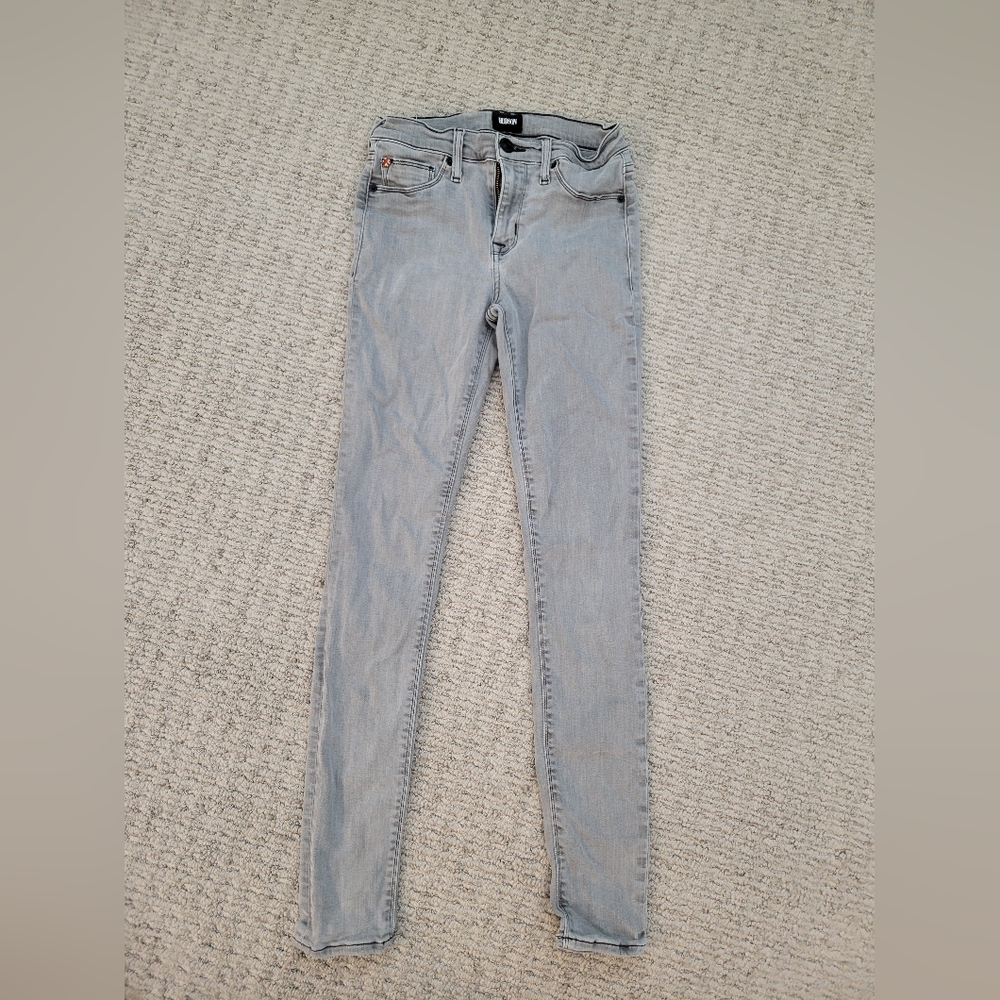 Hudson Women's Light Gray Jeans